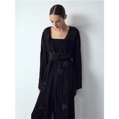 Кимоно с узором из бисера, B3175/efendi