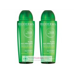 Bioderma Nodé Shampooing Fluide Non Détergent 2x400mlLot  × 2