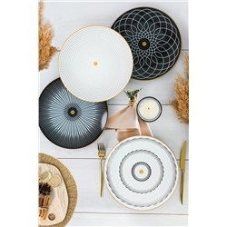 Keramika Nova Servis Tabağı 25 Cm 4 Adet ST040004F804A045500MAS3T00