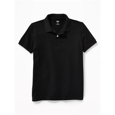 Uniform Built-In Flex Pique Polo for Boys