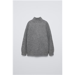 QUARTER-ZIP KNIT SWEATER