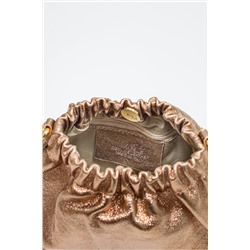 Bandolera de piel Ascea - Dorado
