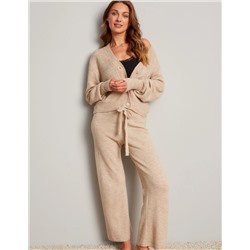 Damen Palazzo-Hose - Feinstrick