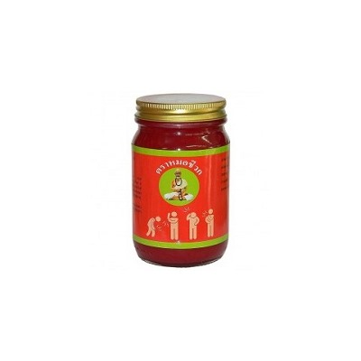 Тайский Красный массажный  бальзам 200 мл/Red balm with people 200 ml