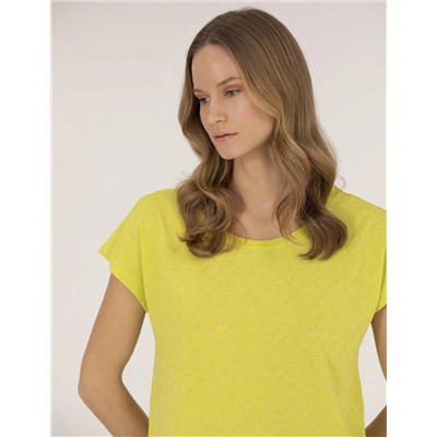 Yeşil Comfort Fit Tişört