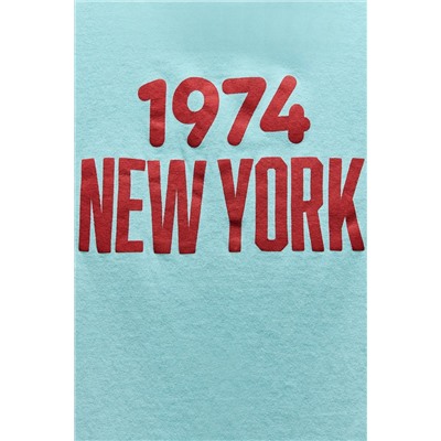 T-SHIRT WITH SLOGAN