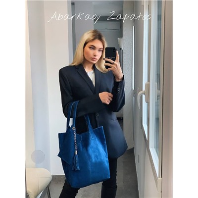 Ab.Zapatos Pelle SHOPPER ser (590) gris