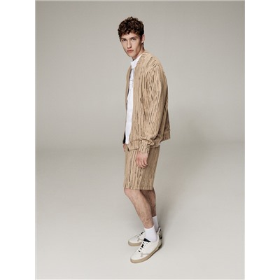Bomber-Sweatjacke