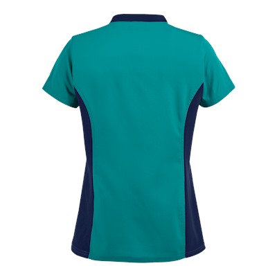 UA Best Buy Scrubs V-Neck Top w/ Knit Side Panels