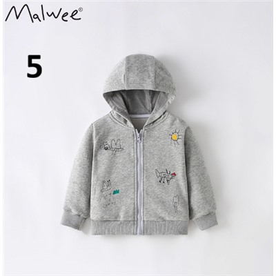 Толстовка для мальчиков и девочек MALWE*E