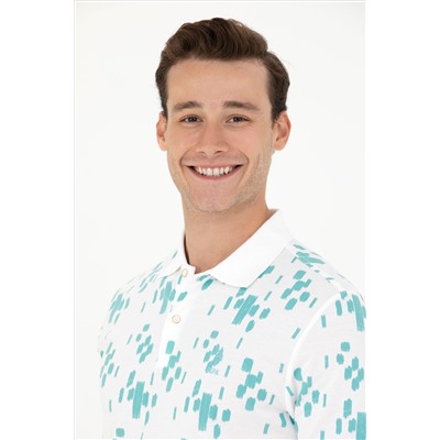 Erkek Mint Polo Yaka Tişört
