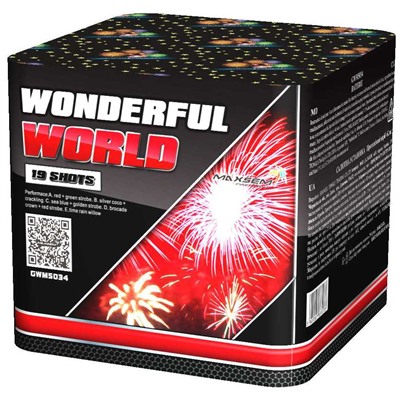 Фейерверк GWM5034 Удивительный мир / Wonderful World (1,2" х 19)