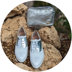 BDA · 6180 Blanco+Pelle 21-20 (370) plata АКЦИЯ