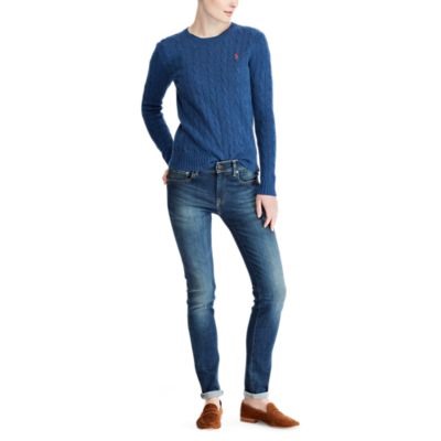 POLO RALPH LAUREN Cable Wool Crewneck Sweater