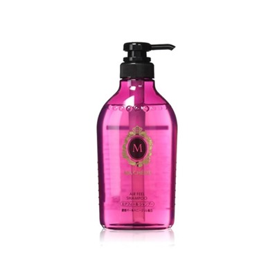 SHISEIDO Шампунь БЕССИЛИКОНОВЫЙ  для придания объема Ma Cherie AIR FEEL, цветочно-фруктовый аромат, бутылка с дозатором 450 мл.