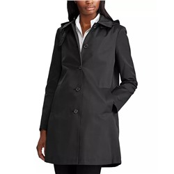 LAUREN RALPH LAUREN Women's Hooded Raincoat, Created for Macy's