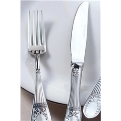 La Papillion 42 Parça Çatal Bıçak Kaşık Seti -  Silver