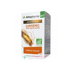 ArkoPharma ArkoGélules - Ginseng - Tonus & Vitalité - BIO 150 gélules
