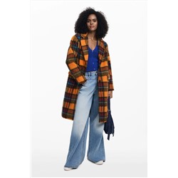 ABRIGO CUADROS OVERSIZE