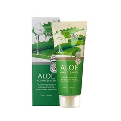 EKEL Foam Cleanser Aloe Пенка для умывания с экстрактом алоэ 100мл