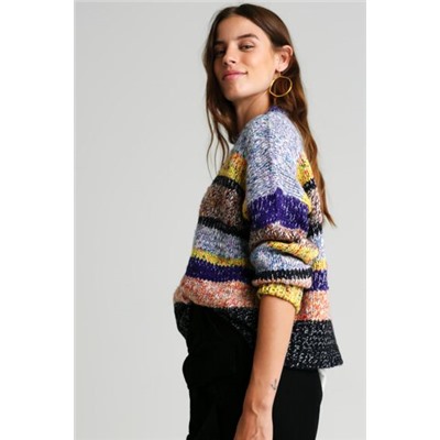 Jersey tricot jaspeado
