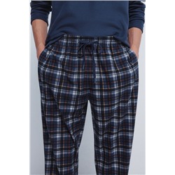 Set pijama largo tejido cálido