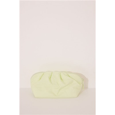 Neceser grande nube nylon verde lima