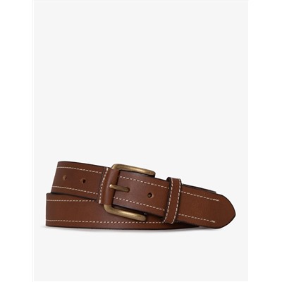MENS 38MM CONTRAST STITCH BELT