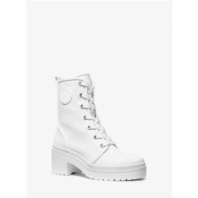 MICHAEL MICHAEL KORS Corey Canvas Combat Boot