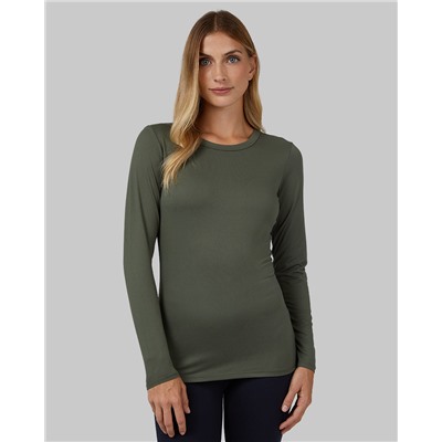 WOMEN'S LIGHTWEIGHT BASELAYER CREW TOP