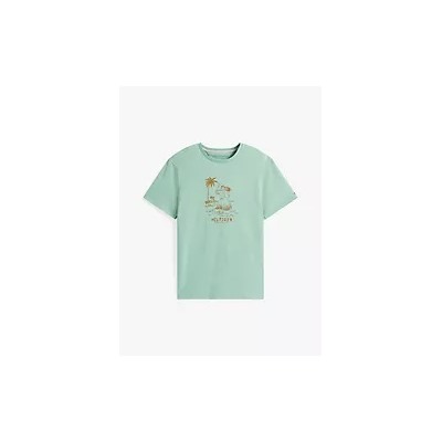 Hula Girl Graphic T-Shirt