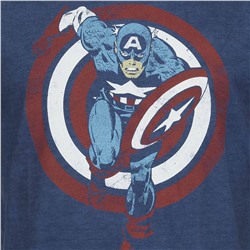 Captain America MARVEL Shield Charge Herren T-Shirt FBMTS715VNY