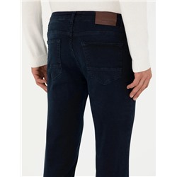 Koyu Lacivert Slim Fit Jean Pantolon