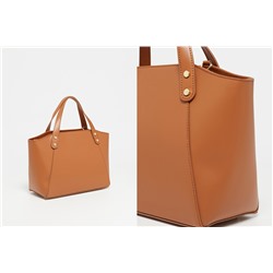 Bolso de piel Parl Camel