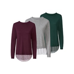 ESMARA® Damen Feinstrickpullover