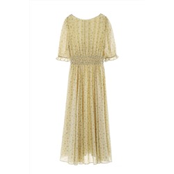 Vestido recto Amarillo