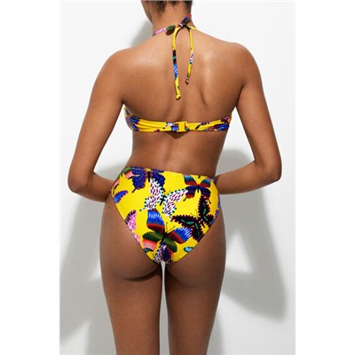 Top bikini nudo mariposas