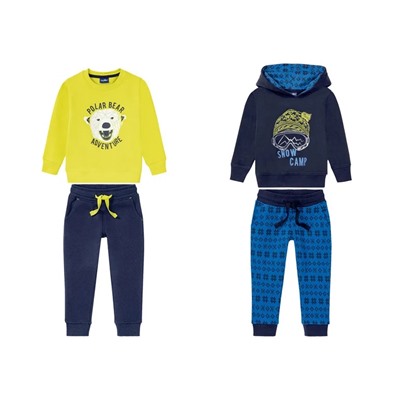 LUPILU® Kleinkinder Jungen Sweatanzug, 2-teilig