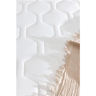 Antony Cool King Size Fitted Yatak Alezi - Beyaz - 180x200 cm