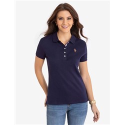 SOLID INTERLOCK POLO SHIRT
