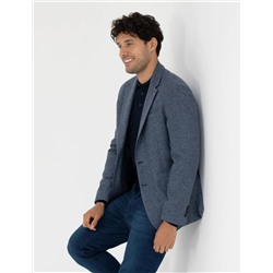 Koyu Mavi Slim Fit Ceket