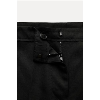 ZW COLLECTION LONG STRAIGHT BERMUDA SHORTS