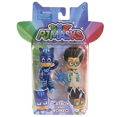 Just Play PJ Masks Figure Pack Set Catboy / Romeo Toy