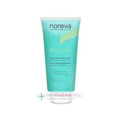 Noreva Matidiane Gel Gommant Matifiant Peaux Mixtes à Grasses 200ml