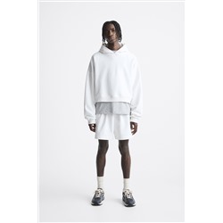 SUDADERA CAPUCHA CROPPED