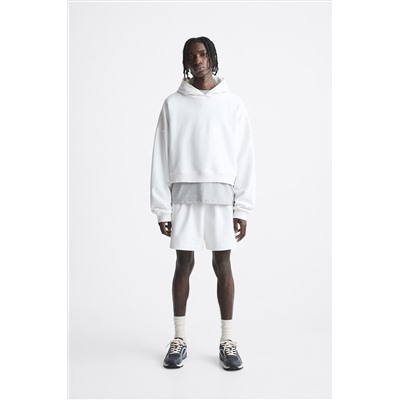 SUDADERA CAPUCHA CROPPED