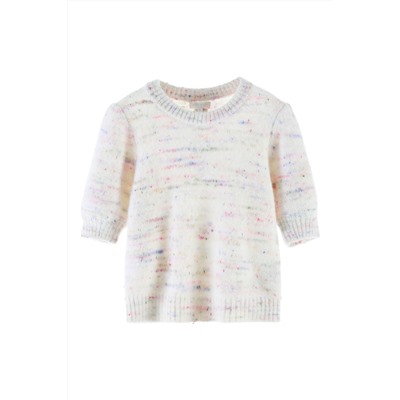 Jersey de alpaca y lana Crudo