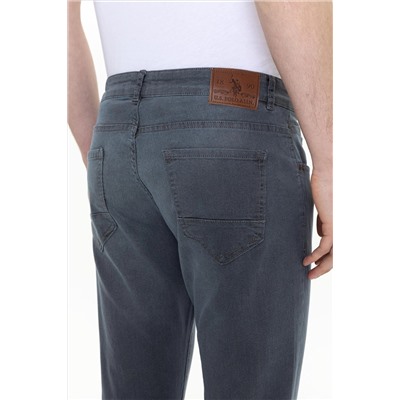 Erkek Gri Jean Pantolon