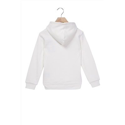 Sudadera con capucha Isaia Blanco
