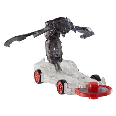 Roll over image to zoom in Screechers Wild Level 1 SCORNET Flipping Morphing Toy Car Vehicle 3” x 1”, White